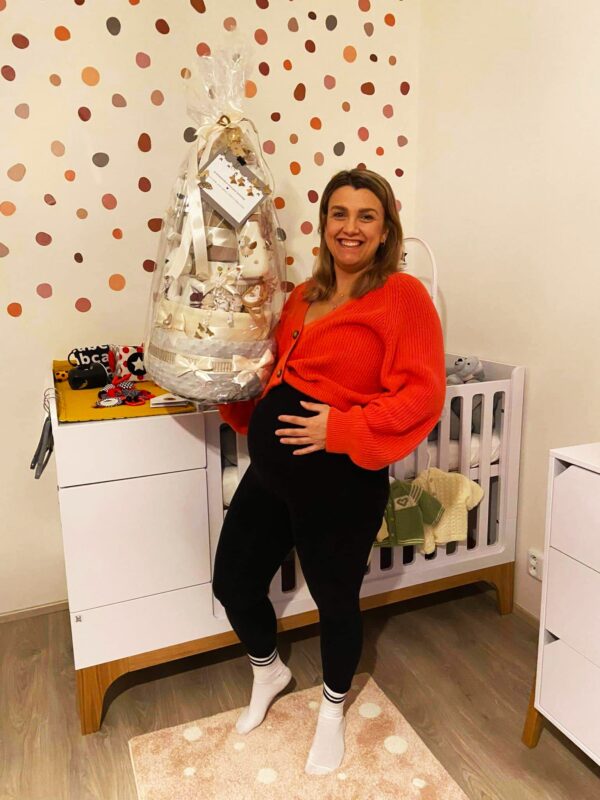 MAXI BabyTorta päťposchodová naturalna plienková torta pre bábätko PREMIUM EXCLUSIVE + VIDEO - Image 3