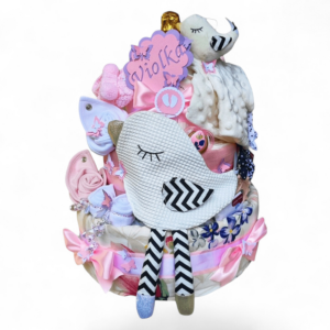 BabyTorta plienková torta pre bábätko VIOLKA (video)