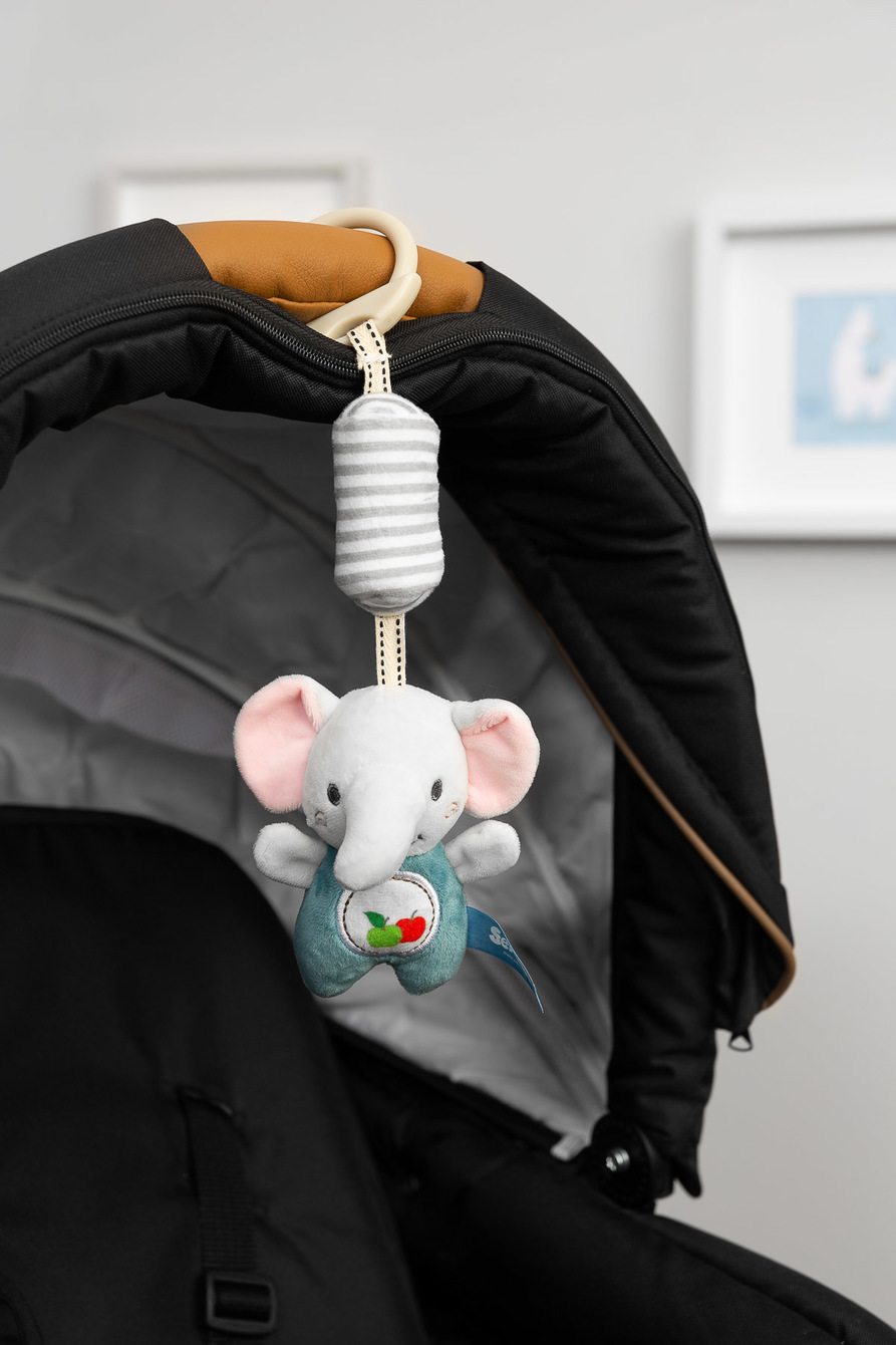 BabyTorta trojposchodová plienková torta pre bábätko zelený SLONÍK (video) - Image 5