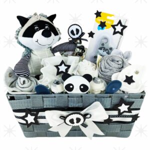 BabyTorta plienková torta darčekový kôš box pre bábätko MÝVAL edition (video)