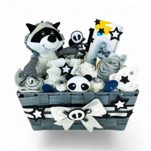 BabyTorta plienková torta darčekový kôš box pre bábätko MÝVAL edition (video)